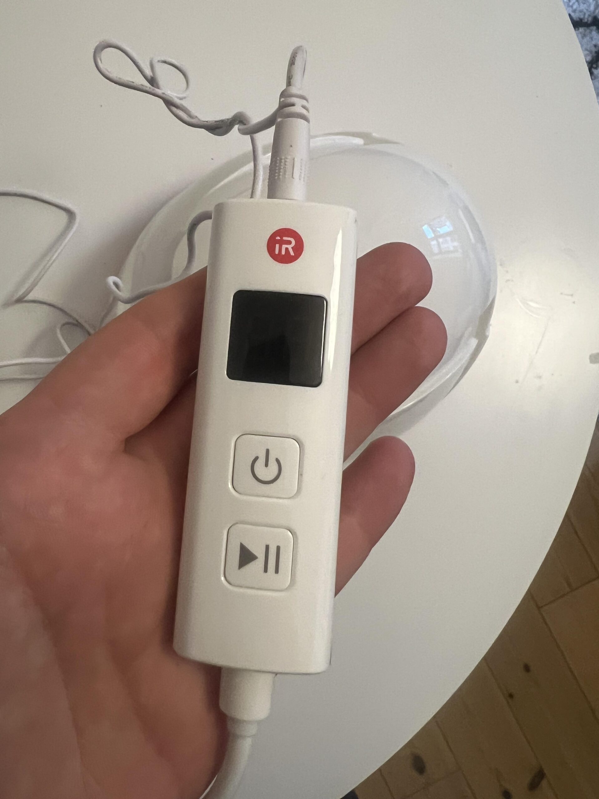 Steuerung des iRestore Professional mit Zeitanzeige