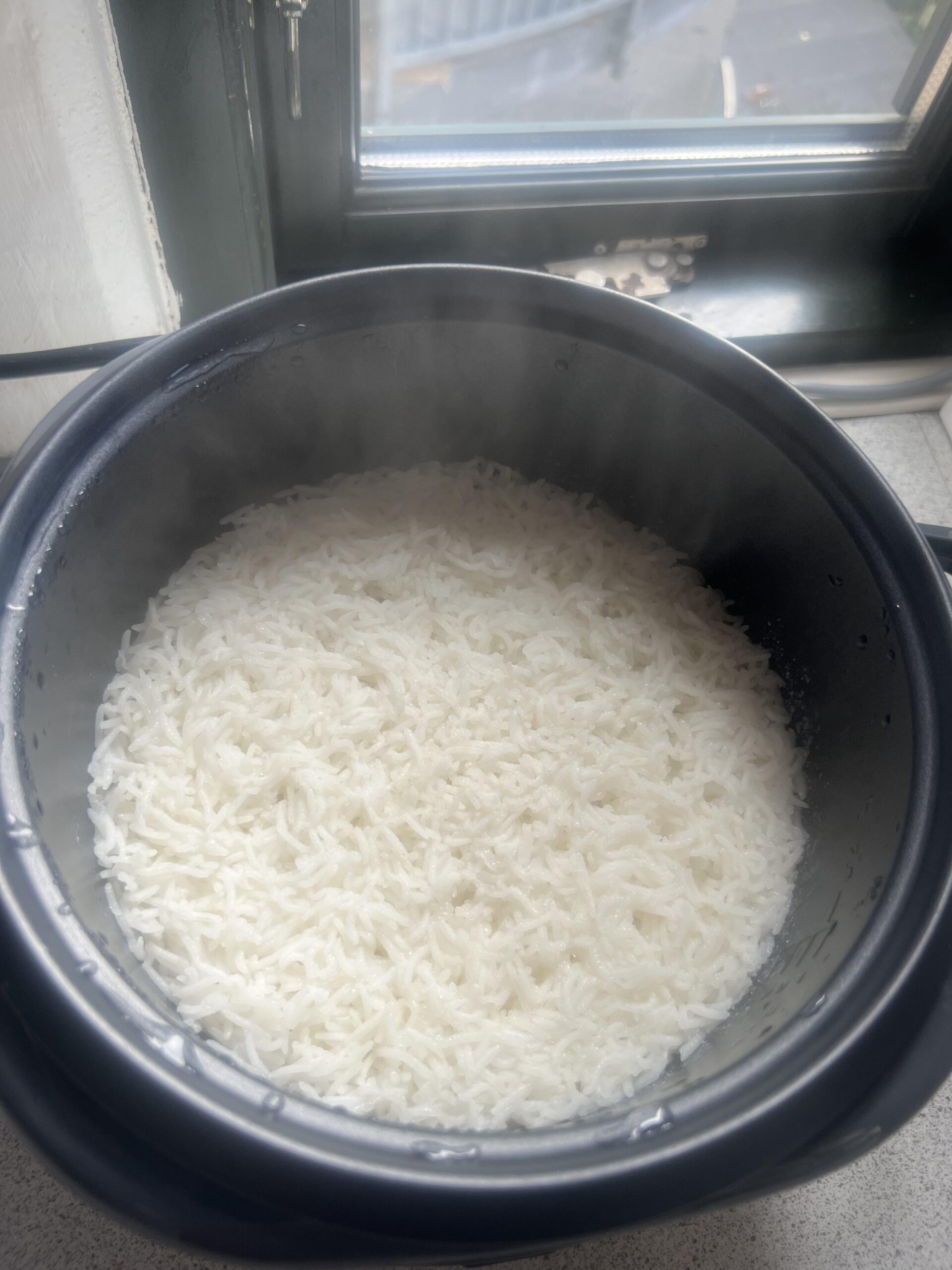 Il riso Alnatura Himalaya Basmati cotto nella mia cuociriso