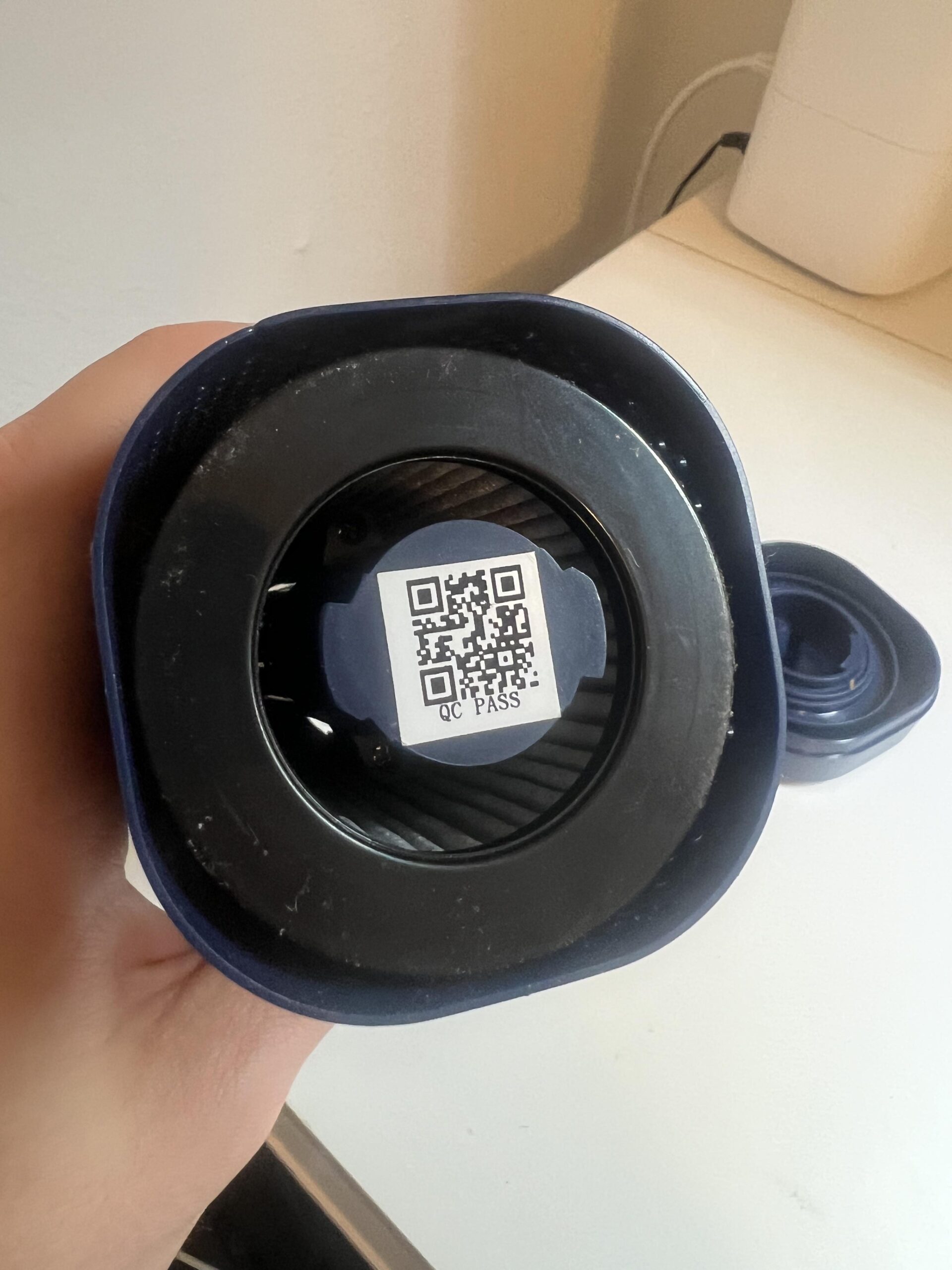 Interno del vano filtro PureZone Mini